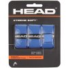 HEAD Multipack 4 ks XtremeSoft 3 overgrip omotávka hr. 0,5 mm modrá