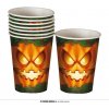 Papierové poháre Tekvica Halloween 240ml 6ks