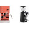 Profitec GO, red + Rocket Espresso FAUSTO 2.1, black