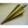 Stupňovitý vrták do kovu 4-32mm s povlakom TiN, Extol MB-20055