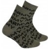 Detské ponožky Army EU 27-29 ZELENÁ KHAKI