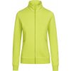 PROMODORO 5275 EXCD / Dámska pracovná mikina na zips - apple green XXXL