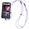 Fotověci Multifunkční Adaptér 2v1 Neck Holder Kryt Šňůrka 1,5m na Mobilní Telefon USB-C Nabíjecí Kabel Výběr Barev Barva: Fialová