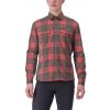 Castelli Unlimited Flannel, Pompeian red/ Black Veľkosť: M Pohodlná flanelová košeľa z funkčných materiálov