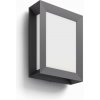 LED vonkajšie nástenné svietidlo lampa Philips 17293/93/16 - antracit