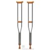 FAZZINI BARLA GR306 Podpazušná Hliníková stredná, výškovo nastaviteľná na 114-134 cm, 1x2 ks