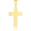 Zlatý prívesok krížik ZP0342XJ81-1600 (585/1000) 1,16g