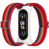 Xiaomi Mi Band 5/6 náhradný náramok - Nylon s prackou Farba: Dúha 2 MBSCZ-5NSP08