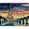 Zuty – Maľovanie Podľa Čísel – Farebná Eiffelova Veža, 40 × 50 cm, Plátno 8596530071884