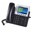 Grandstream GXP2140 [telefón VoIP - 4x účet SIP, HD audio, 5 programov.tlačidlá, bluetooth, EHS, farebný LCD, 2x GLAN]