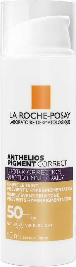 La Roche-Posay Anthelios Pigment Correct tónovaný krém Light SPF50+ 50 ml