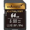 Exascend Catalyst UHS-II SD card, V90, 64GB Exascend