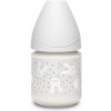 SUAVINEX - fľaša sklo 120 ml S HYGGE - sivá