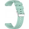 Techsuit – remienok na hodinky 18 mm (W075) pre Huawei Watch GT 4 (41 mm) / W1 / Honor Watch S1 / Garmin Venu 2S / Vivoactive 4S – tyrkysový