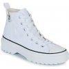 Converse Členkové tenisky CHUCK TAYLOR ALL STAR LUGGED LIFT PLATFORM CANVAS HI Biela