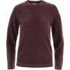 Fjällräven Övik Lite Knit Sweater W, Farba PORT, Veľkosť S