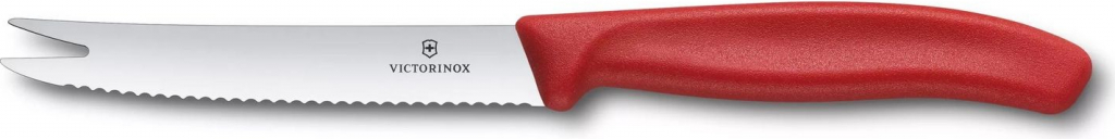 Victorinox nôž na syr a salámu 11 cm červený 6.7861