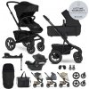 EASYWALKER SET Kočík 4v1 Jimmey Pepper Black XXL AIR + RWS + CYBEX Aton B2 i-Size +základňa VP-F188541
