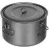 Fox Outdoor Hrniec s pokrievkou, cca 1,95 L, titánový