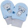 Esito Dojčenské rukavice Teddy bears Modrá