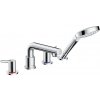 Hansgrohe Talis S - Batéria na okraj vane, 4-otvorová inštalácia, chróm - 72419000