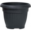 PROSPERPLAST Kvetináč NOVA 30, výška 24.5 cm, antracit