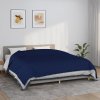 vidaXL Záťažová prikrývka modrá 220x260 cm 11 kg látka 350748