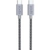 EPICO Opletený kábel USB-C na USB-C 1.2 m - vesmírne sivá, 9915141300018