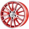 Alu disk CMS C23 6.5x16, 5x114,3, 66.1, ET40 Diamond Red Gloss