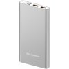 PowerBank AlzaPower Metal 10000mAh Fast Charge + PD3.0 strieborná (APW-PBM10CFS)
