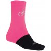 Sensor Tour Merino Ružová/čierna unisex ponožky - 6-8