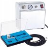 Airbrush set HSENG AS16-6K s dvojčinnou airbrush pištoľou, AUTOSTOP/AUTOŠTART (HSENG AS16-6K)