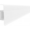 Podlahová lišta Esquero PVC biela 250 cm 21 mm 66 mm