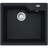 Franke Urban - Fragranitový drez UBG 610-56, 56x50 cm, matná čierna 114.0700.066
