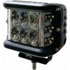 LED pracovné svetlo širokouhlé s bočným halogénovým osvetlením cube 12V 24V