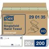 Tork Singlefold jemné papierové utierky zelené 1-vrstv. rozmery - 23 x 24,8 cm , 4000ks/krt