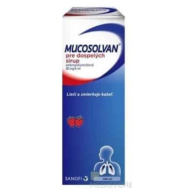 MUCOSOLVAN pre dospelých sir 30 mg/5 ml 1x100 ml