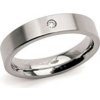 Boccia Titanium Snubný titánový prsteň 0121 04