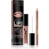 Eveline Cosmetics OH! my LIPS tekutý rúž s matným finišom 4,5 ml + kontúrovacia ceruzka na pery 1 ks