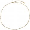 ELENYS Pure Pearl - pozlátený náhrdelník 18K žlté zlato Dĺžka: 45+5 cm / max. 50 cm pozlátený náhrdelník 18K žlté zlato