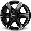 ALUTEC Titan 7.5x17 6x139.7 ET55 DBF - lesteny cierne matny