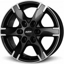 ALUTEC Titan 7x16 6x114,3 ET45 matt black polished