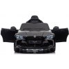 Elektrické autíčko BMW M4, 2x45 W motor, 12V batéria, kožené sedadlo, diaľkové ovládanie, čierne