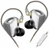 KZ ZVX sluchátka s mikrofonem (Silver) (KZ63)