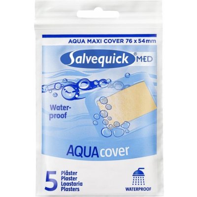Salvequick Med Aqua Cover náplasť vodeodolná 5 ks