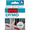 páska DYMO 45017 D1 Black On Red Tape (12mm) S0720570