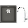 Súprava granitový drez Franke Maris 125.0698.001, kuchynská batéria Franke Lina 115.0693.228