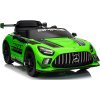 Detské elektrické autíčko Megacar Mercedes GT3, 2x45W, 12V 4,5Ah, zelené