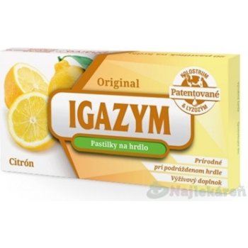 Igazym cmúľacie pastilky citrón 20 ks