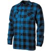 KOŠEĽA FLANEL (CANADA) HRUBÁ MODRO – ČIERNA KÁROVANÁ